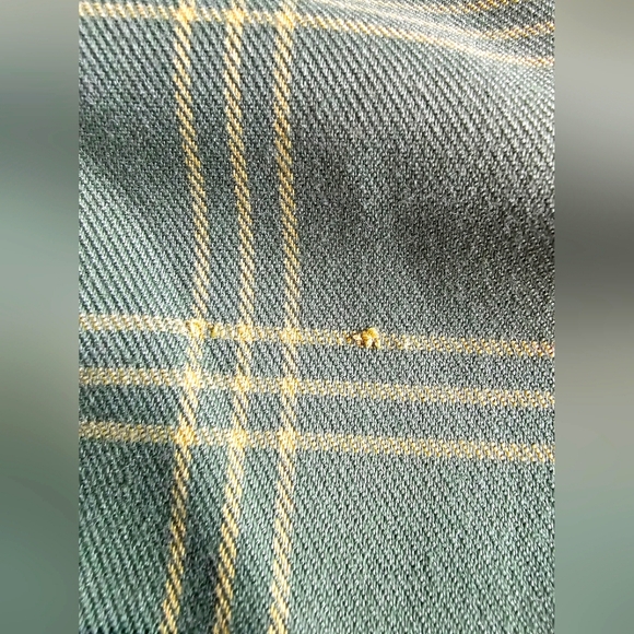 NWOT Collectif Adaline Leaf Check Green Plaid Fitted Wiggle Dress - Picture 6 of 15